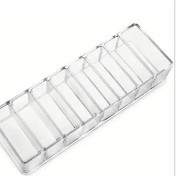 Clearly Chic Acrylic 8-Compartment Cosmetic Tray - Picture 5 of 7